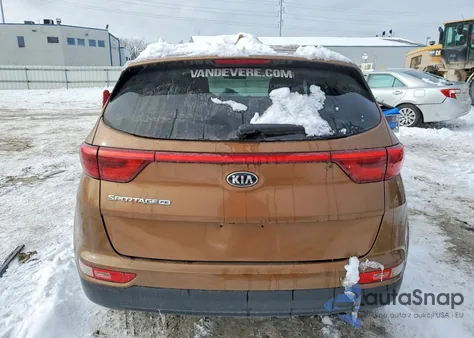 2018 Kia Sportage Lx из США, поврежденный, VIN KNDPM3AC3J7447718